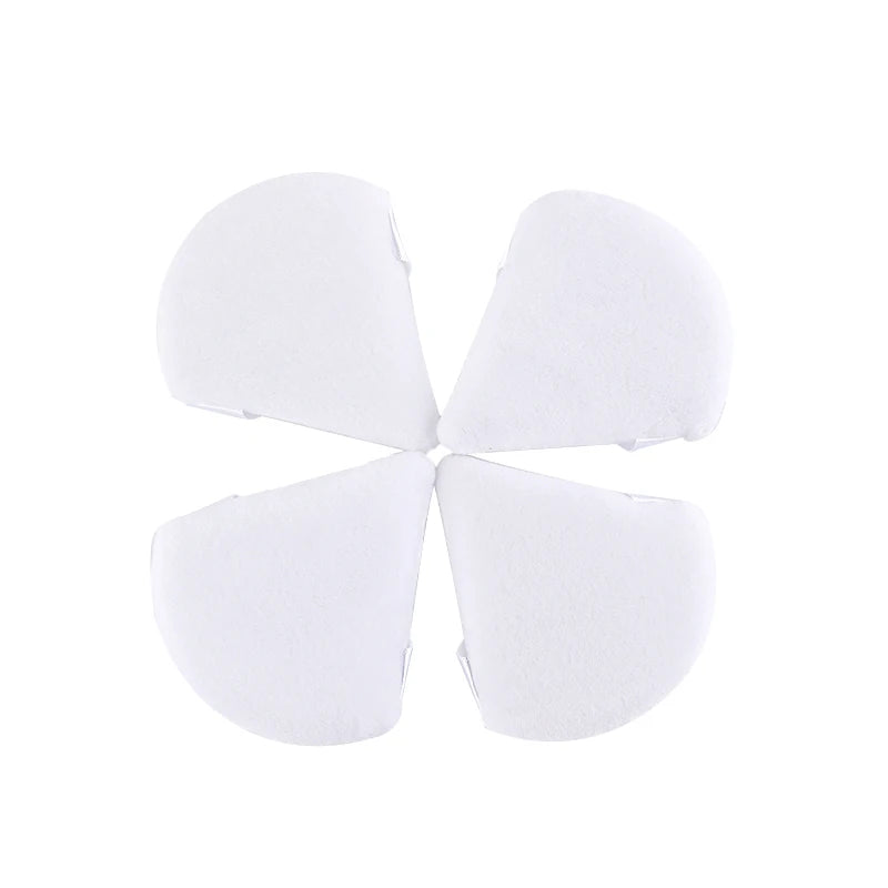 1/2/4pcs Triangle Powder Puff Soft Velvet Facial Makeup Sponge Puff Mixer Beauty Foundation Make-Up Sponge Cosmetics Accessories