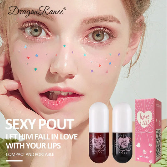 Lip Dye Liquid Lip Glaze Cute Waterproof Non-Stick Liquid Lipstick 6 Colors Available