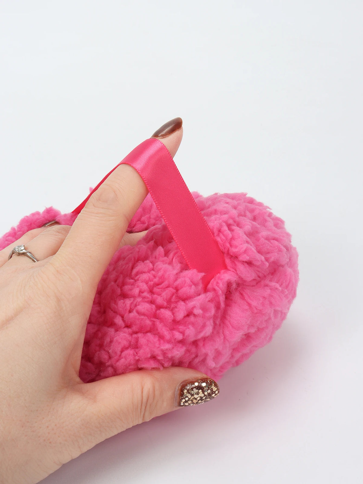 1/2Pcs Extra-Large and Extra-Thick Powder Puff, Skin-Friendly, Soft and Non-Absorbent, Extra-Large Talcum Powder Puff