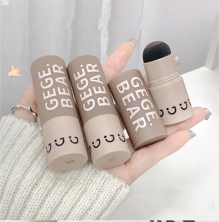 Gege Bear Waterproof Hair Shadow Powder Women Men Hair Concealer Natural Cove Hairline Shadow Stick