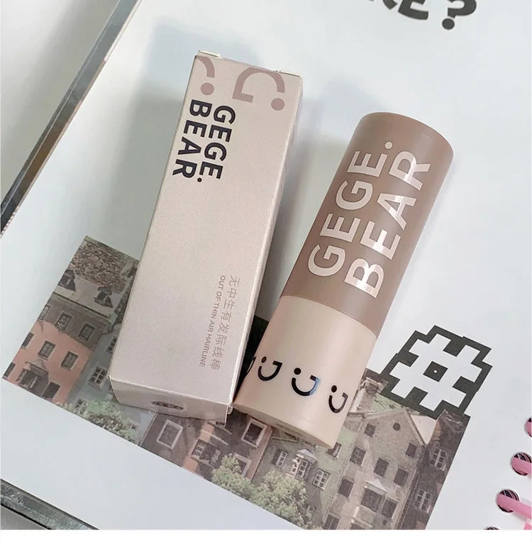 Gege Bear Waterproof Hair Shadow Powder Women Men Hair Concealer Natural Cove Hairline Shadow Stick