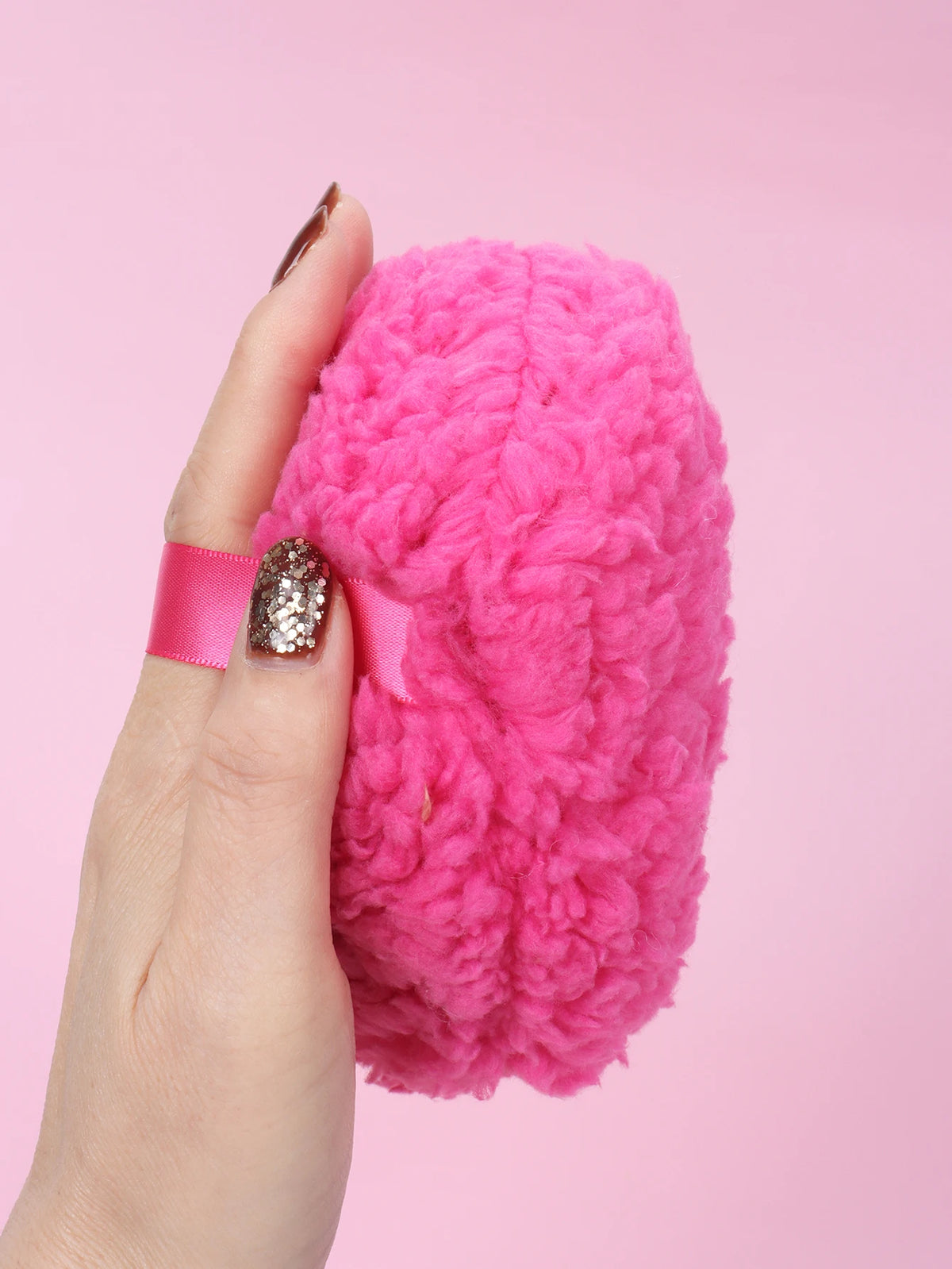 1/2Pcs Extra-Large and Extra-Thick Powder Puff, Skin-Friendly, Soft and Non-Absorbent, Extra-Large Talcum Powder Puff