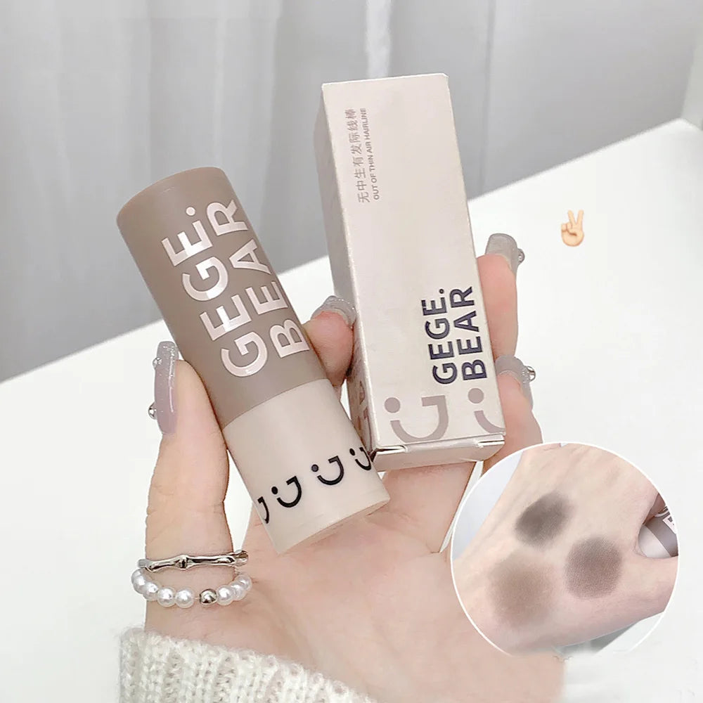 Gege Bear Waterproof Hair Shadow Powder Women Men Hair Concealer Natural Cove Hairline Shadow Stick