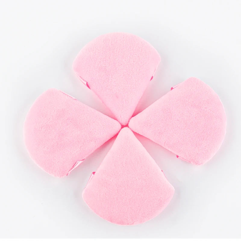 1/2/4pcs Triangle Powder Puff Soft Velvet Facial Makeup Sponge Puff Mixer Beauty Foundation Make-Up Sponge Cosmetics Accessories