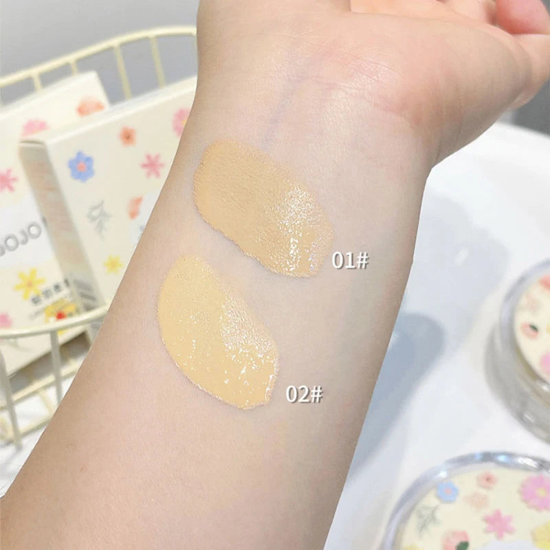 JOJO Featherlight Hydrating Cushion Foundation - Flawless Coverage, Long-Lasting, Radiant Finish BB Cream