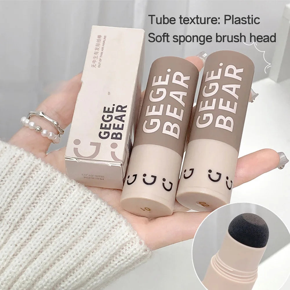 Gege Bear Waterproof Hair Shadow Powder Women Men Hair Concealer Natural Cove Hairline Shadow Stick