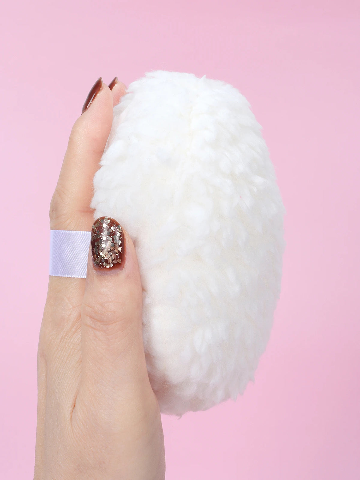 1/2Pcs Extra-Large and Extra-Thick Powder Puff, Skin-Friendly, Soft and Non-Absorbent, Extra-Large Talcum Powder Puff