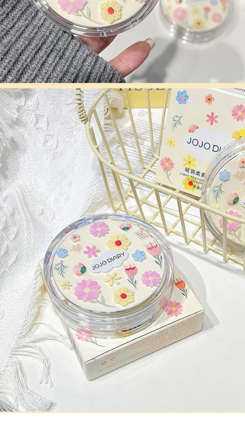 JOJO Featherlight Hydrating Cushion Foundation - Flawless Coverage, Long-Lasting, Radiant Finish BB Cream