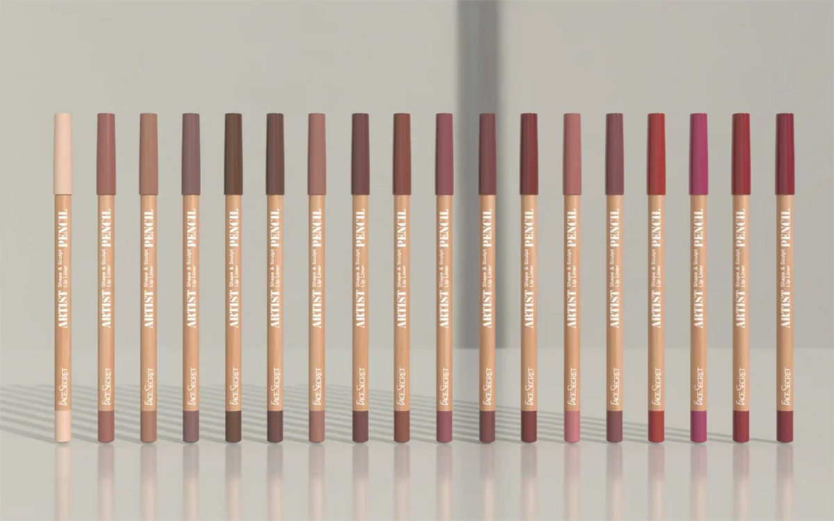 6pcs/set Lip Liner Pen 6 Colors Waterproof And Sweat-proof Not Easy To Fade Non-stick Cup Nude Lipstick Pencil SET