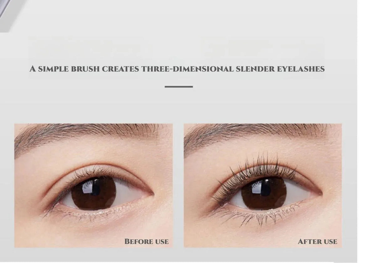 Mascara Smooth Brush Head Waterproof / Sweatproof Not Easy to Smudge for Beginners