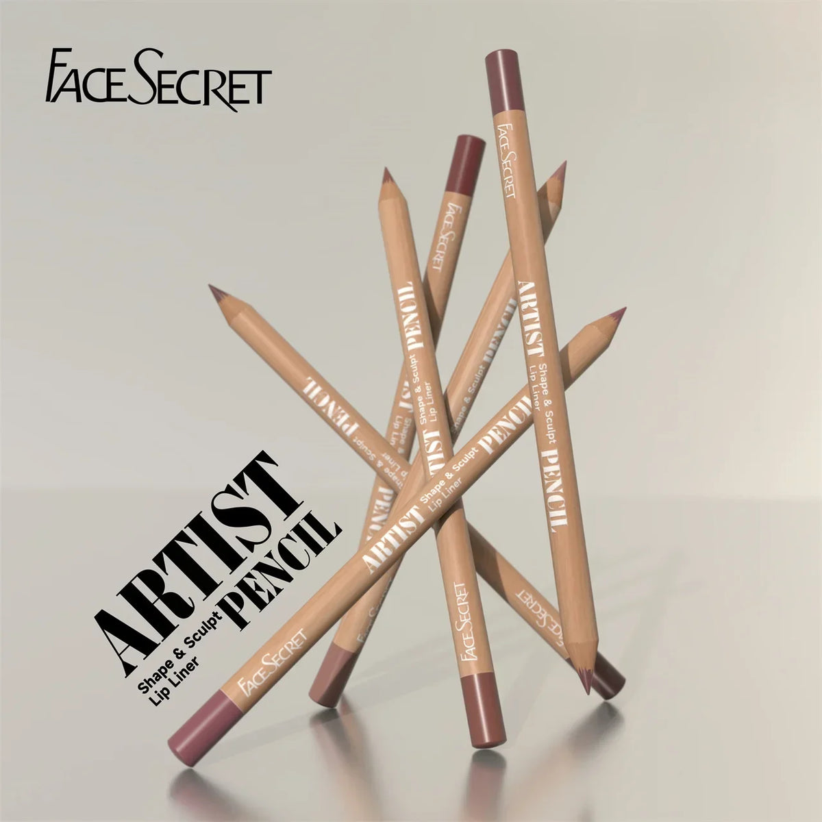 6pcs/set Lip Liner Pen 6 Colors Waterproof And Sweat-proof Not Easy To Fade Non-stick Cup Nude Lipstick Pencil SET