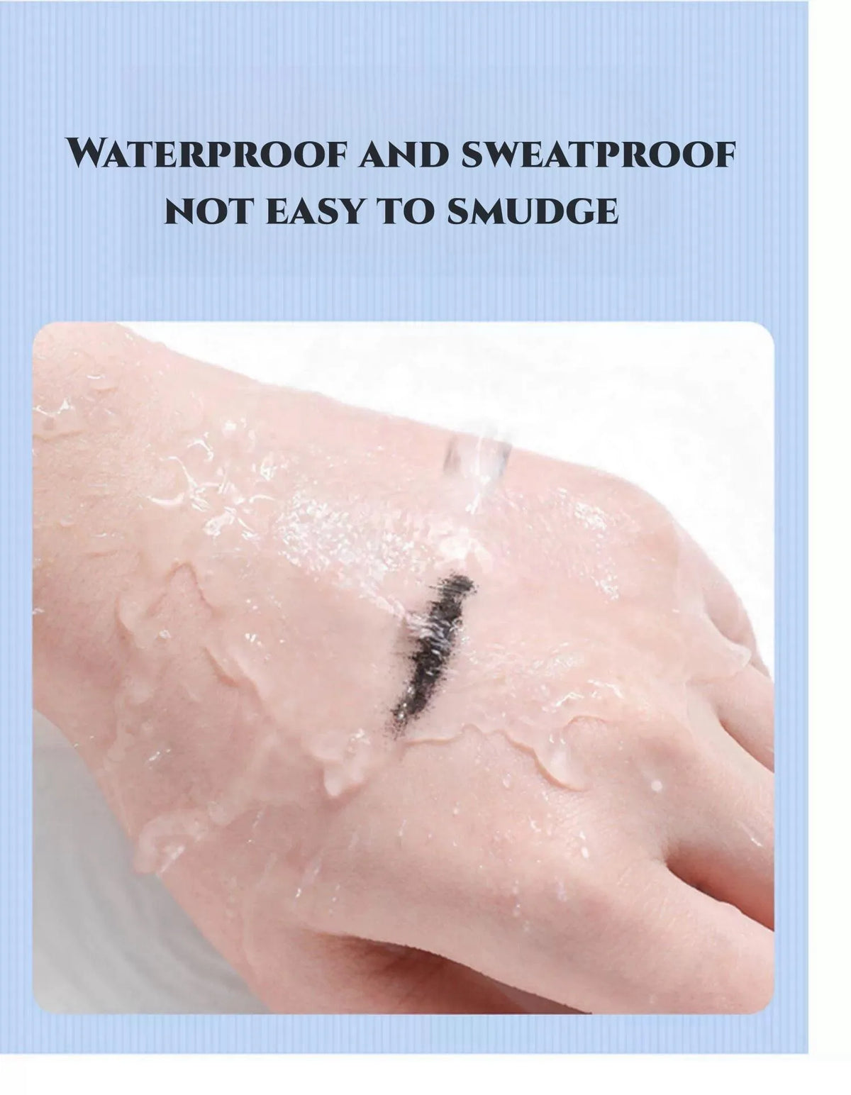 Mascara Smooth Brush Head Waterproof / Sweatproof Not Easy to Smudge for Beginners