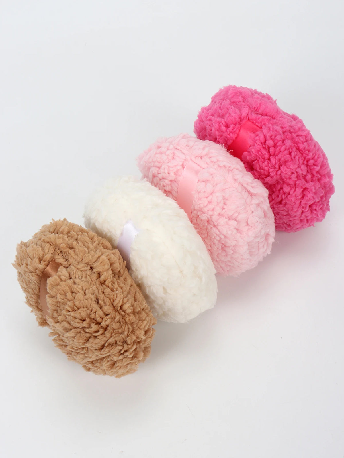 1/2Pcs Extra-Large and Extra-Thick Powder Puff, Skin-Friendly, Soft and Non-Absorbent, Extra-Large Talcum Powder Puff