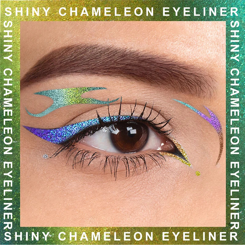 The color-changing eyeshadow stick eyeliner is waterproof and has smooth color, comfortable to use, and can last for a long tim