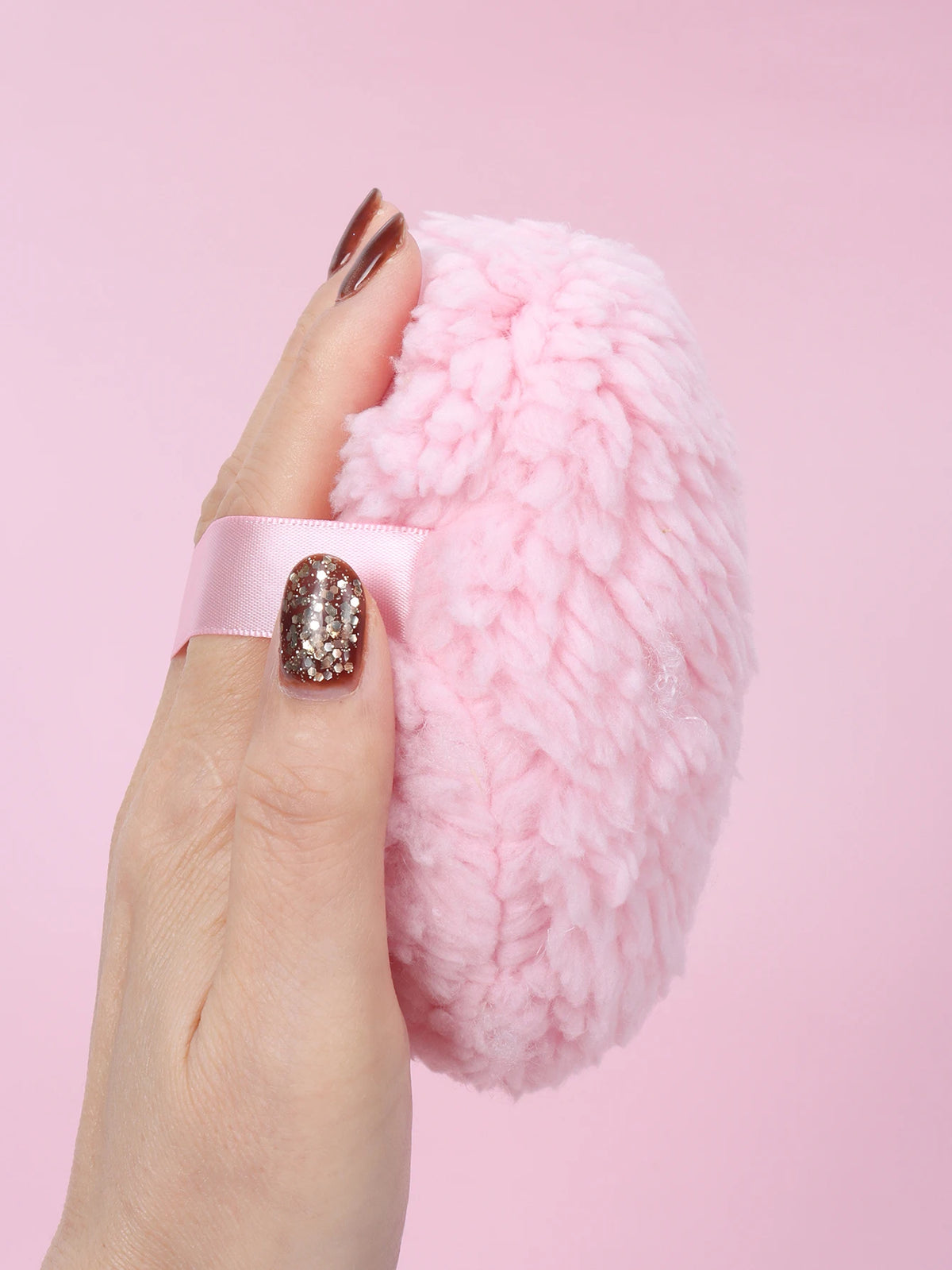 1/2Pcs Extra-Large and Extra-Thick Powder Puff, Skin-Friendly, Soft and Non-Absorbent, Extra-Large Talcum Powder Puff